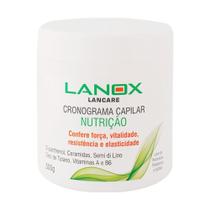 Máscara Nutrição Lanox Lancare Cronograma Capilar 500g