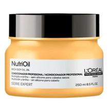 Máscara NutriOil Serie Expert 250ml Loreal Cabelos Ressecados 4x Mais Nutridos Hidratados Macios e Brilhantes