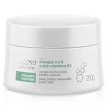 Máscara Nutritiva com Ômegas 3 e 6 e Pró-Vitamina B5 Amend Science 250g