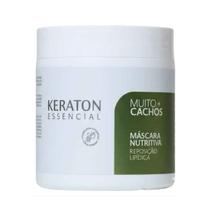 Máscara Nutritiva Muito + Cachos 500g - Keraton Essencial Máscara Nutritiva Muito + Cachos 500g - Keraton Essencial