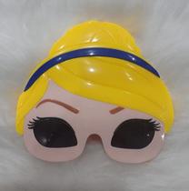 Mascara Óculos Menina Boneca com Tiara Festas Eventos