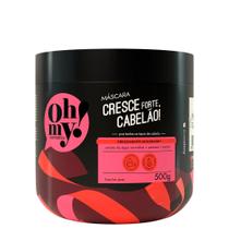 Máscara Oh My Cresce Forte Cabelão 500g Biotina, Algas, Pantenol para Crescimento Capilar Saudável Máscara Oh My Cresce Forte Cabelão 500g Biotina, Algas, Pantenol para Crescimento Capilar Saudável