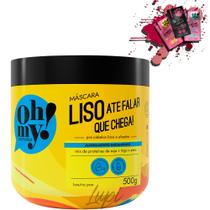 Máscara Oh My! Liso Até Falar Que Chega! 500gr Máscara Oh My! Liso Até Falar Que Chega! 500gr
