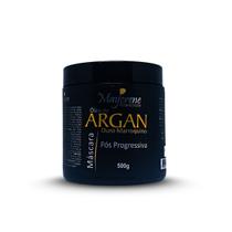 Máscara Óleo De Argan Pós Progressiva Branco 500g Maycrene