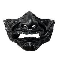 Máscara Oni Japanese Dark Demon Resin Cosplay Halloween