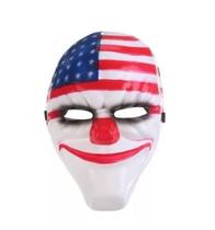 Máscara Palhaço Dallas U.s.a Payday Halloween Assustador