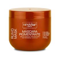 Mascara para cabelo Ruivo 500g Hidrata, Tonaliza e Pigmenta
