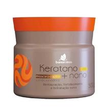 Máscara para Cabelos Secos e com Frizz BARROMINAS Keratano Nano 500 g Nutrição Profunda