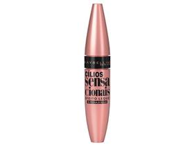 Máscara para Cílios Maybelline Sensacionais Efeito Leque À Prova D'água Preto