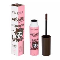 Mascara para cilios no banda brown marrom vizzela