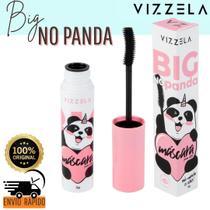 Máscara Para Cílios Rímel Big No Panda Vizzela Preta Volume Volumão Pincel Curvado