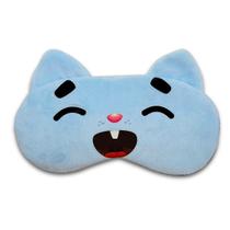 Máscara Para Dormir Gato Azul Gel Térmico Reduz Olheiras Máscara Para Dormir Gato Azul Gel Térmico Reduz Olheiras