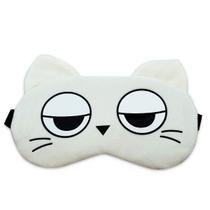 Máscara Para Dormir Gato Branco Gel Térmico Reduz Olheiras Máscara Para Dormir Gato Branco Gel Térmico Reduz Olheiras
