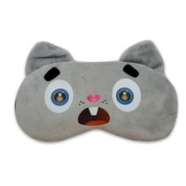 Máscara Para Dormir Gato Cinza Gel Térmico Reduz Olheiras