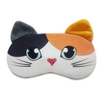 Máscara Para Dormir Gato Colorido Gel Térmico Reduz Olheiras Máscara Para Dormir Gato Colorido Gel Térmico Reduz Olheiras