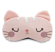 Máscara Para Dormir Gato Rosa Gel Térmico Reduz Olheiras Máscara Para Dormir Gato Rosa Gel Térmico Reduz Olheiras
