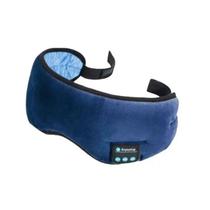 Máscara Para Dormir Musical Com Fone Bluetooth Azul Escuro - RPC