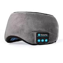 Máscara Para Dormir Musical Com Fone Bluetooth Cinza