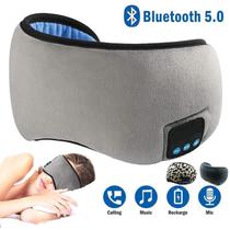 Máscara Para Dormir Tapa Olho Com Fone De Ouvido Bluetooth Máscara Para Dormir Tapa Olho Com Fone De Ouvido Bluetooth