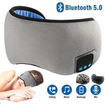 Máscara Para Dormir Tapa Olho Com Fone De Ouvido Bluetooth