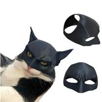 Mascara para gato cosplay batman ideal fotos pets gatos pet