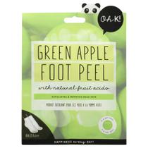 Máscara para peeling de pés Oh K! Maçã verde unissex, 1 par Máscara para peeling de pés Oh K! Maçã verde unissex, 1 par