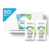 Máscara para pés Bodipure All-In-1 Hidratante Queratina e Vitamina E