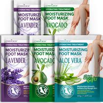 Máscara para Pés CRISTALBOX 5 Pares Meias Hidratantes 40g Máscara para Pés CRISTALBOX 5 Pares Meias Hidratantes 40g