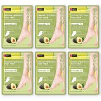 Máscara para pés Innerest Original Derma Beauty 6 pares de óleo de abacate
