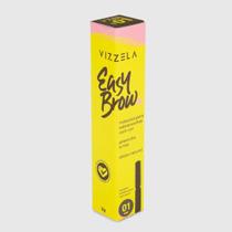 Máscara para Sobrancelhas Easy Brown cor 01 - Vizzela
