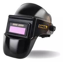 Máscara Para Soldagem Escurecimento Automático Sn14 Capacete Profissional Com Carneira Ajustável - Snel