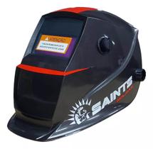 Máscara para Soldar Escurecimento Automático Saints preta
