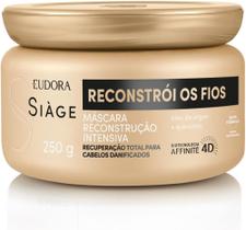 Mascara Para Tratamento Siage 250gr Reconstroi Fios