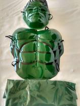 Máscara peitoral e capa incrível Hulk Máscara peitoral e capa incrível Hulk