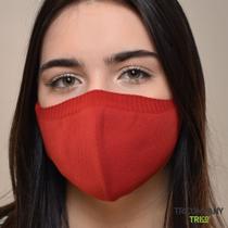 Mascara PFF de Proteção Antiviral e Antibacteriana Vermelha
