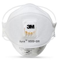 Mascara PFF2 3M Aura 9322 + BR com Valvula