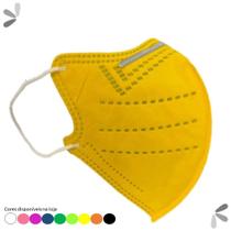 Máscara PFF2 Adulto Amarela 1 un. EFB 99% Medi Company Máscara PFF2 Adulto Amarela 1 un. EFB 99% Medi Company