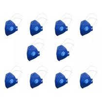 Máscara PFF2 com Válvula Kit com 50 Unidades para Máxima Filtragem Máscara PFF2 com Válvula Kit com 50 Unidades para Máxima Filtragem