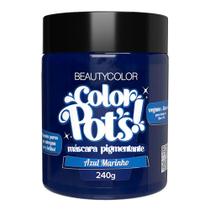 Máscara Pigmentante Beauty Color Pot's Azul Marinho 240g