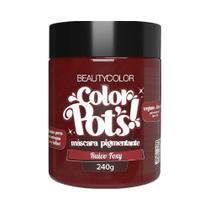 Máscara Pigmentante Beautycolor Color Pots Ruivo Foxy 240g