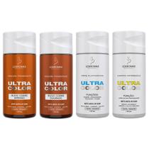 Máscara Pigmentante Ruivo Cobre Intenso e Ruivo Cobre Dourado + Creme Multifuncional + Shampoo. KIT 150ml, CADA