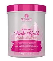 Máscara Pink Gold 1 Kg Natureza Cosméticos Máscara Pink Gold 1 Kg Natureza Cosméticos