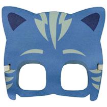 Máscara PJ Masks Infantil Menino Gato com Elástico