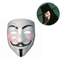 Mascara Plástica Fantasia V Vingança Cosplay Halloween Festa Mascara Plástica Fantasia V Vingança Cosplay Halloween Festa