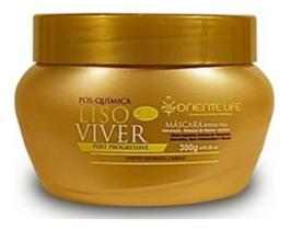 Máscara Pós Progressiva Liso Viver 300g - Oriente Life