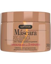 Mascara Pós Quimica Restauração Capilar Com Tutano Karité E Pantenol Soft Hair 280g