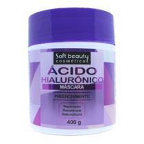 Mascara Preenchedora Ácido Hialuronico Soft Beauty 400g