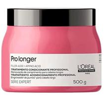 Máscara Pro Longer Série Expert 500ml LOréal Preenche Pontas Afinadas Reduz Quebra e Pontas Duplas