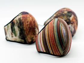 Máscara Proteção Facial Em Isoflex C/3 Feminina Abstrato Máscara Proteção Facial Em Isoflex C/3 Feminina Abstrato