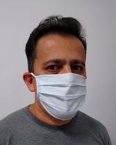 Máscara Proteção Tecido Reutilizável Questta Cor Branca Máscara Proteção Tecido Reutilizável Questta Cor Branca
